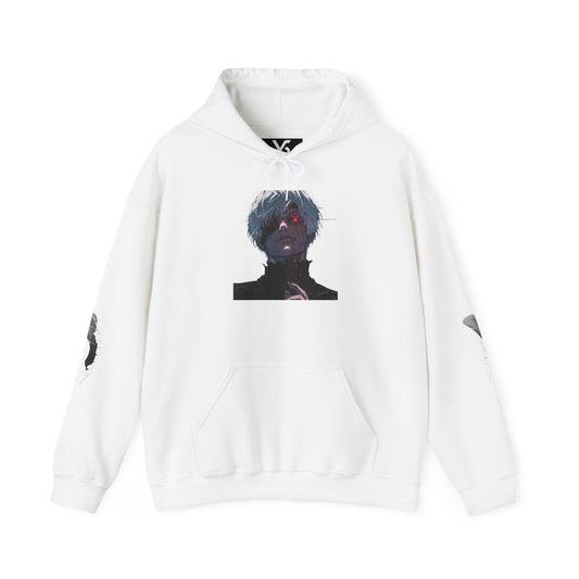 Tokyo Ghoul Hoodie | Oversized Anime Hoodie with Ghoul Eye Design