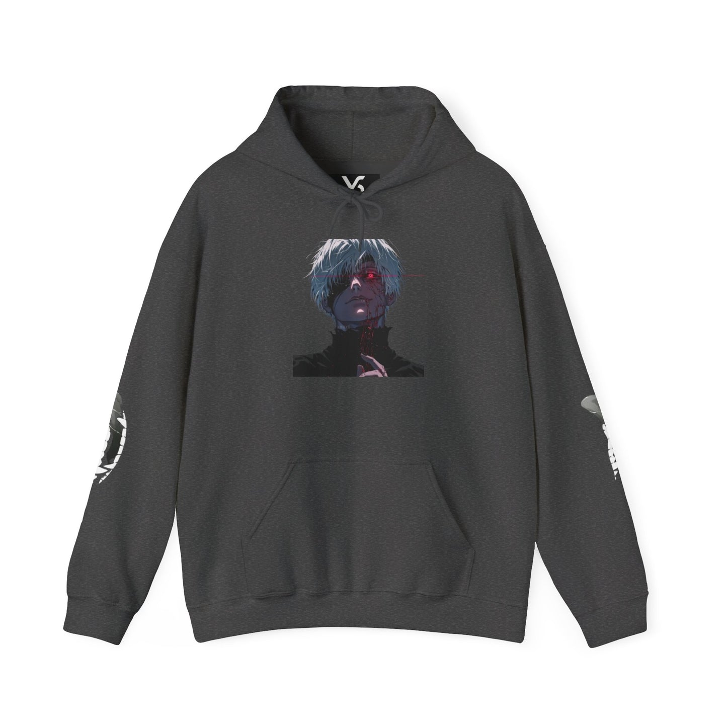Tokyo Ghoul Hoodie | Oversized Anime Hoodie with Ghoul Eye Design