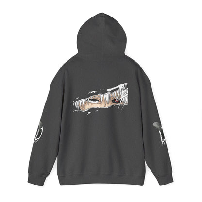 Tokyo Ghoul Hoodie | Oversized Anime Hoodie with Ghoul Eye Design