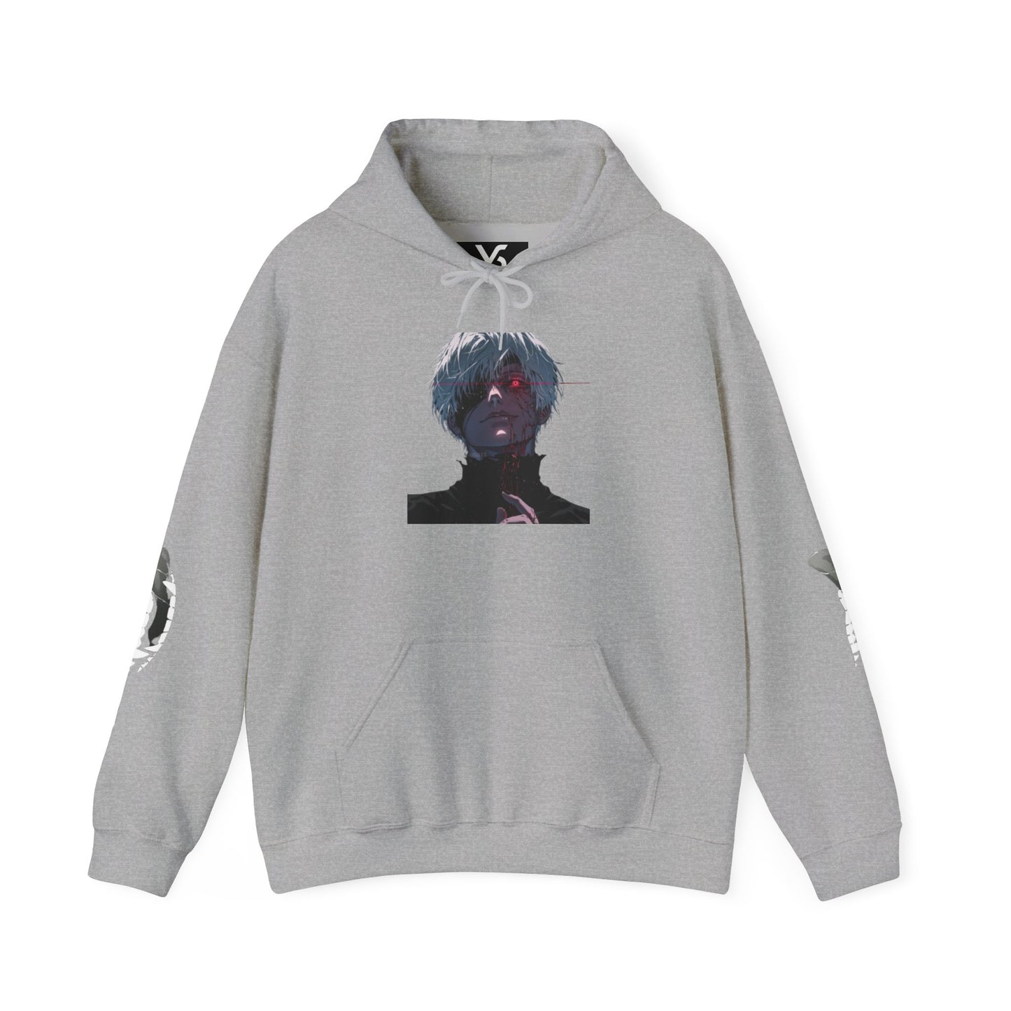 Tokyo Ghoul Hoodie | Oversized Anime Hoodie with Ghoul Eye Design