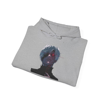 Tokyo Ghoul Hoodie | Oversized Anime Hoodie with Ghoul Eye Design