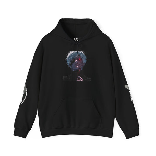 Tokyo Ghoul Hoodie | Oversized Anime Hoodie with Ghoul Eye Design